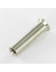 Porca rebitar cabeça fresada de panela sulcada M4X13 5,4X24 Bronze 2