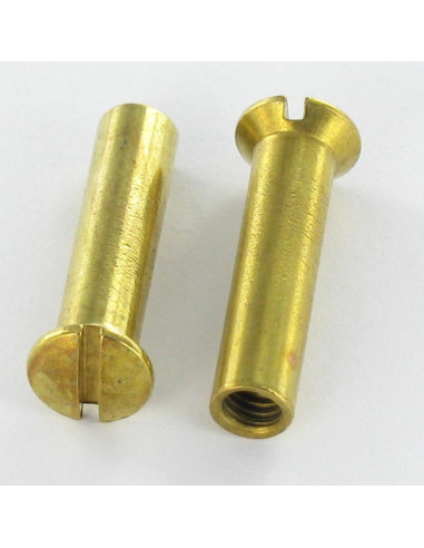 Porca rebitar cabeça fresada de panela sulcada M4X14 5,3X23 Bronze