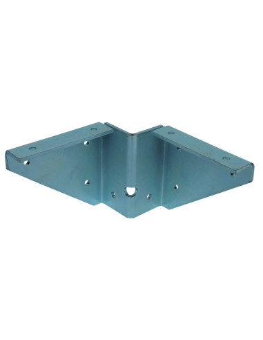 Ferragem para mesa PÉ rettangolare Aço zinco branco