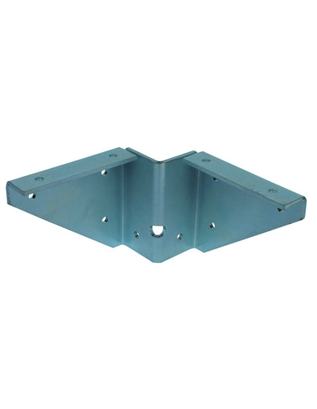 Ferragem para mesa PÉ rettangolare Aço zinco branco