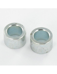 Espaçador liso 12X8 orifício 8.2 Aço zinco branco