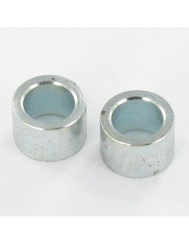 Espaçador liso 12X8 orifício 8.2 Aço zinco branco