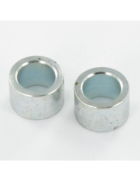 Espaçador liso 12X8 orifício 8.2 Aço zinco branco