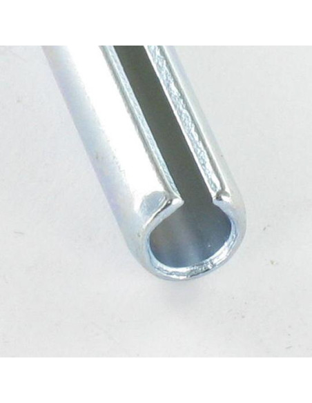 Cavilha elástica Aço zinco branco 4X35 gama espessa