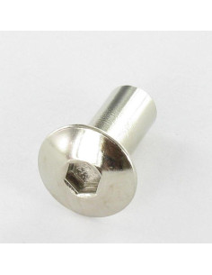 Parafuso de rebite FEM cabeça de cogumelo chave de 4 13X16 TB5X12 Aço niquelado