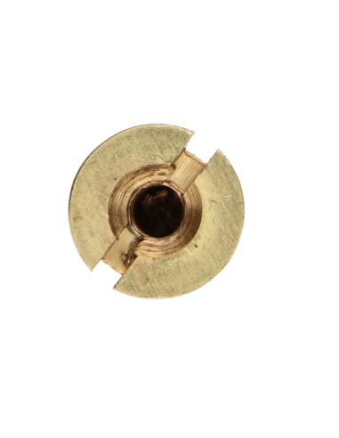 Parafuso de madeira Bronze 5X70 perfurada e roscada M3 passo de rosca de 60