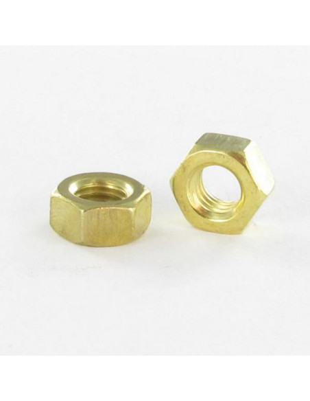 Porca Bronze hexagonal HU M2 - Parafuso Express