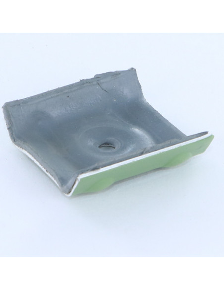 Cavalete de chapa com junta EPDM estanque 40X25 Alumínio RAL6011 verde água
