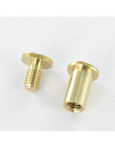 Parafuso rebitar M4 Bronze para aperto 50 con 70 - Parafuso Express