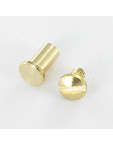 Parafuso rebitar M4 Bronze para aperto 50 con 70 - Parafuso Express