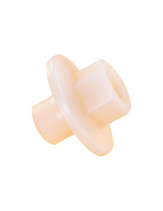 Porca ombro M12 natural nylon - Parafuso Express
