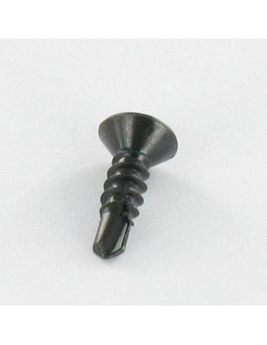 Autoperfurante cabeça fresada phillips 3,5 x 16 rede de chapa Aço zinco preto