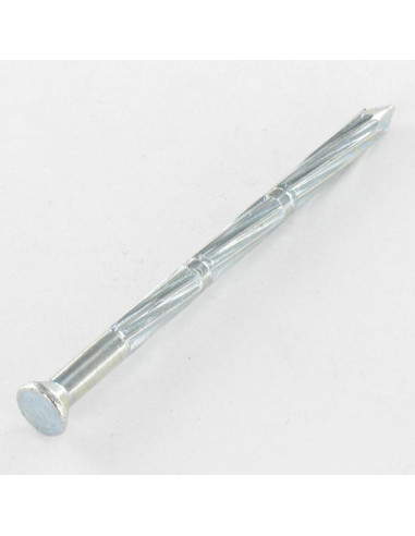 Kg de prego STRIRES Betão Aço zinco branco 3,7X60
