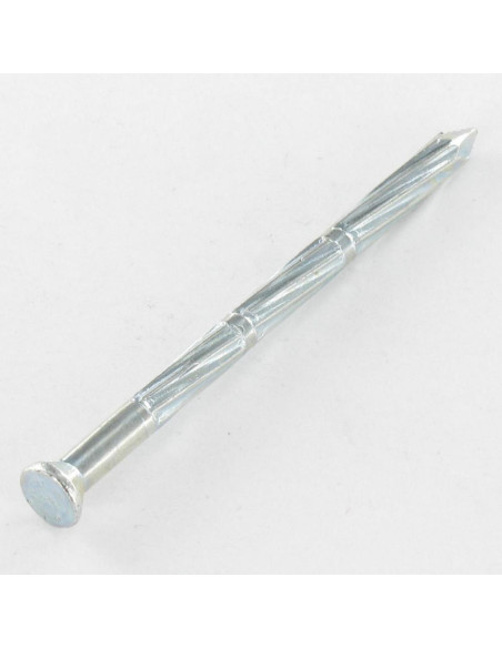 Kg de prego STRIRES Betão Aço zinco branco 3,7X60