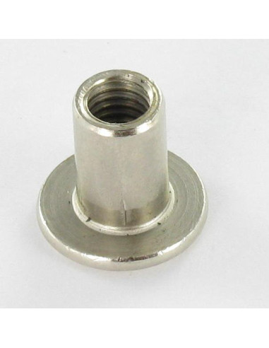 Combifix cabeça plana 15/8X12 M6 chave de 4 Aço niquelado