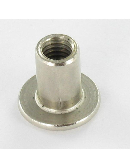 Combifix cabeça plana 15/8X12 M6 chave de 4 Aço niquelado