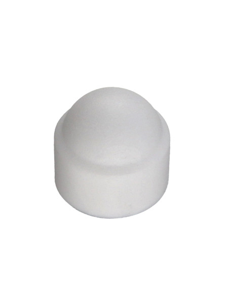 Tampa de proteção de porca ou tampa de proteção para cabeça de parafuso cabeça hexagonal M8 Polietileno branco