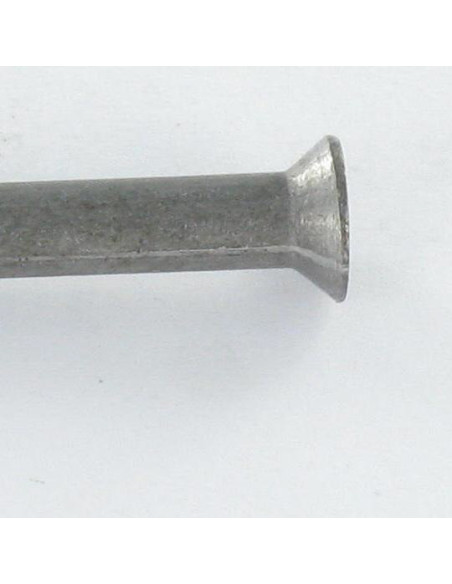 Rebite de ferro de cabeça plana cabeça fresada 5X12 Aço bruto