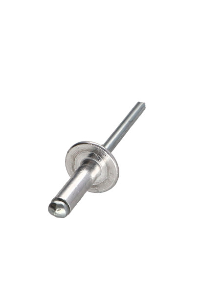 Blindklinknagels Aluminium Staalstaaf 5X25 cabeça EXTRA larga