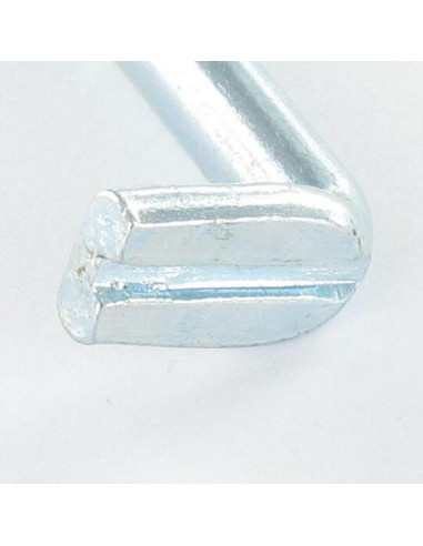 Escápulas con Parafuso SALTO PLANO sulcada 5,2 x 50 liso Aço zinco branco