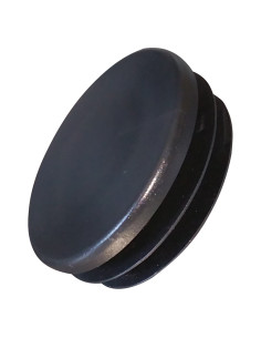 Tampão para tubo redondo diâmetro exterior 50 interior 37-41 polietileno preto