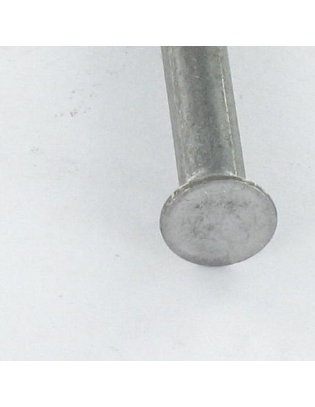 Rebite de ferro de cabeça plana cabeça fresada 3X8 Aço bruto