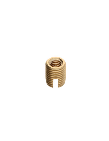 Inserto roscado con fenda Bronze M3X6 - Parafuso Express