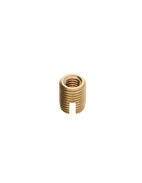 Inserto roscado con fenda Bronze M3X6 - Parafuso Express