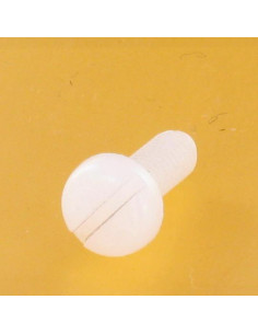 Parafuso de metais cabeça cilíndrica larga sulcada M8X50 natural nylon 2
