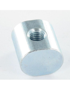 TRAMA oval 20X14X18 M7 Aço zinco branco - Parafuso Express 2