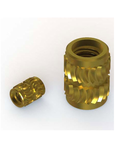Inserto sem cabeça CONSERTO DE CALOR Bronze M6X9,5
