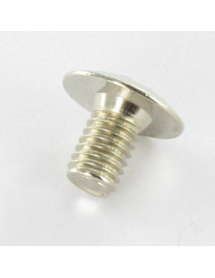 PARAFUSO cabeça de cogumelo M6X50 chave de 4 Aço niquelado 2