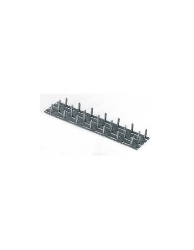 Placa de pontas Aço zinco branco sendzimir 25X99X1