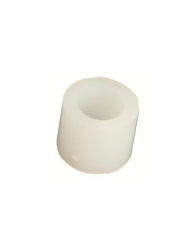 Espaçador cilíndrica 25X9 perfurado 10.2 natural nylon