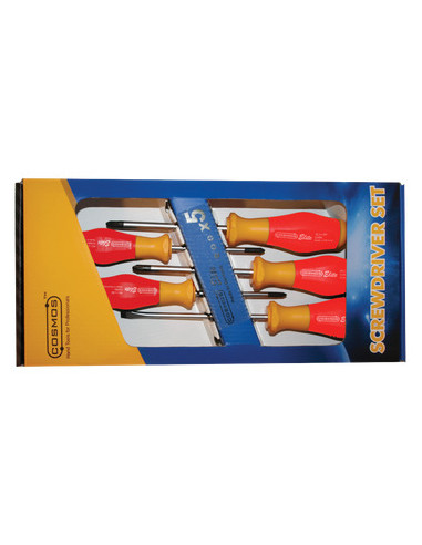Conjunto de 5 Chave de fendas para eletricista - Parafuso Express