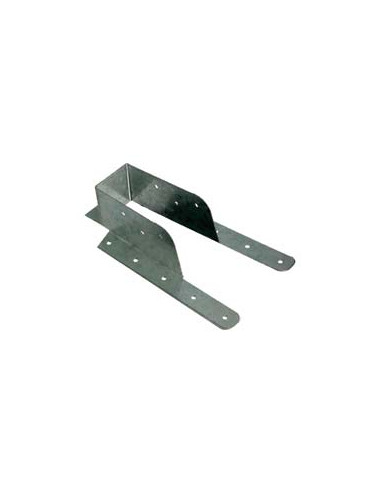 Suporte para viga com aba dobrável sendzimir 32X125