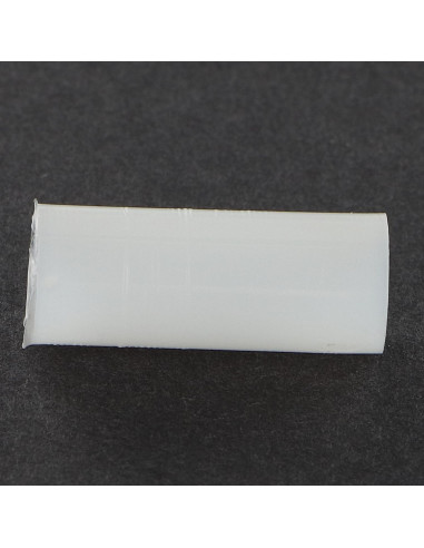 Espaçador cilíndrica natural nylon 8X20 perfurado 6