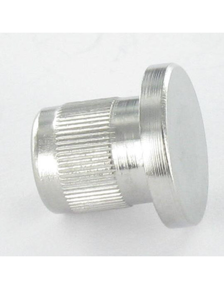 Porca rebitar cabeça plana recartilhadas M5X8,5 8X9 316L