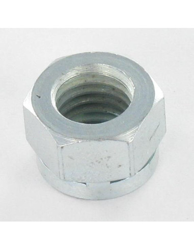Porca autoblocante M10/150 S/PLAT 14 Aço zinco branco