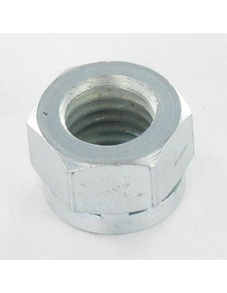 Porca autoblocante M10/150 S/PLAT 14 Aço zinco branco