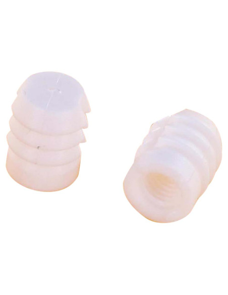 Porca de cravar natural nylon M5 8X11 - Parafuso Express