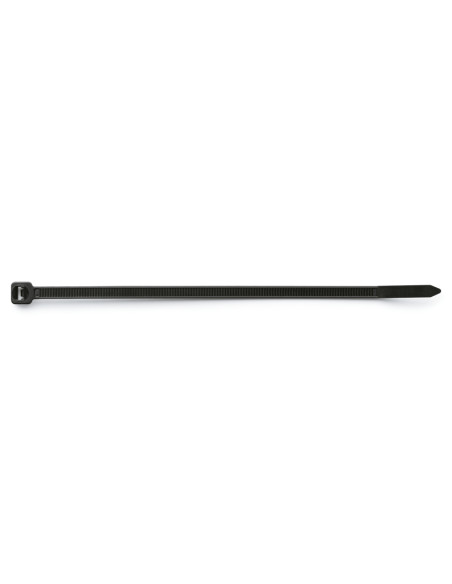 Abraçadeira de aperto em aço inoxidável náilon preto poliamida 6.6 2,5X160