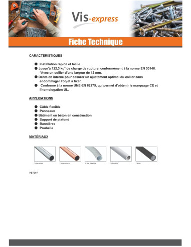 Abraçadeira de aperto em aço inoxidável náilon preto poliamida 6.6 2,5X160
