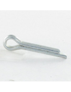 Cavilha sulcada Aço zinco branco 3,5 x 25 ANO 27484