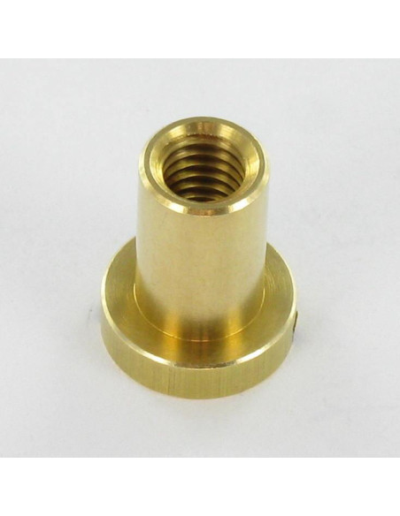 Porca rebitar cabeça cilíndrica sulcada 8X12 M6X11 Bronze