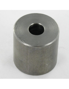 Espaçador cilíndrica 30X30 perfurado 10 Aço bruto