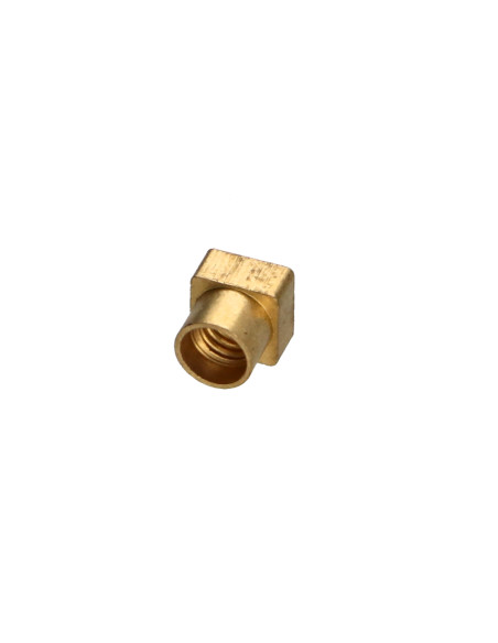 Porca Quadrada Bronze M3.5 passo de rosca de 60 5X5X5