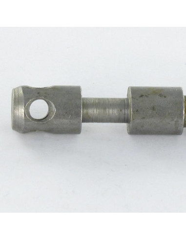 Pino Aço zinco branco longo M8X60 passo de rosca de 150