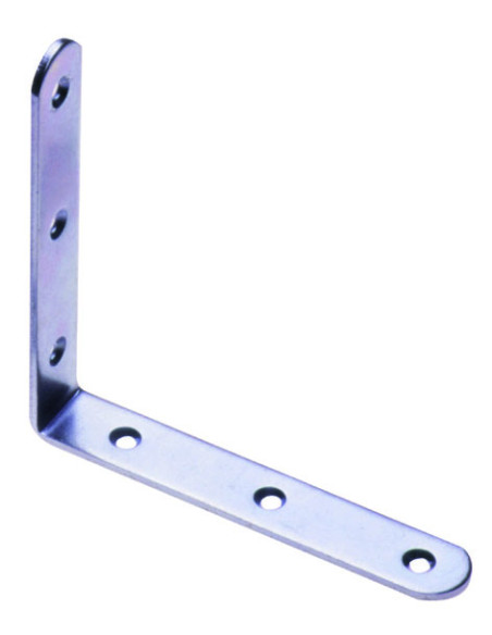 Cantoneira de fixação comprido 90 120X20X3 Aço zinco branco