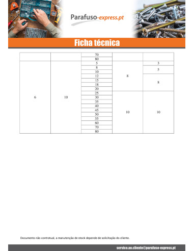 Espaçador hexagonal macho fêmea M5/8 8X15 roscado sobre 8 Aço zinco branco